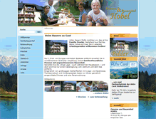 Tablet Screenshot of pension-hobel.at